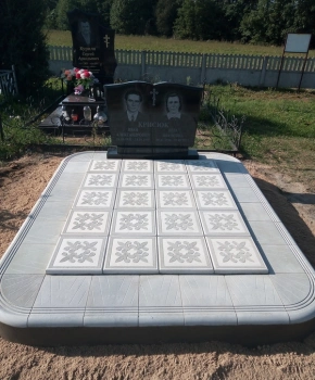 Памятник двойной 162